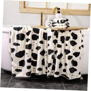 6 Pcs Bath Towels Set Lightweight Coral Washcloth Soft Fleece Quick Dry - Picture 1 of 8