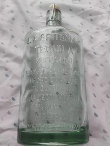 La Gritona Tequila 750 ml leere 10" mexikanische grüne Glasflasche - Bild 1 von 1
