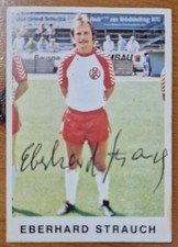 Shrub collectible picture miner red white food football Bundesliga 1975/76 RWE