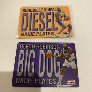 Shaquille O'Neal 1999-00 Skybox Name Plates DIESEL Glen Big Dog Robinson 