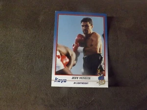 1991 Kayo Jeff Fenech Card - Picture 1 of 2