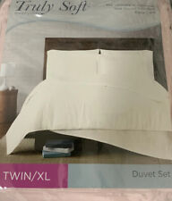 Twin XL Duvet Set Everyday Blush Truly Soft Home Bedding Decorative Accessory