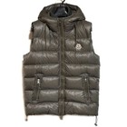 Auth MONCLER BARTHOLOME Khaki Mens Down Vest #1