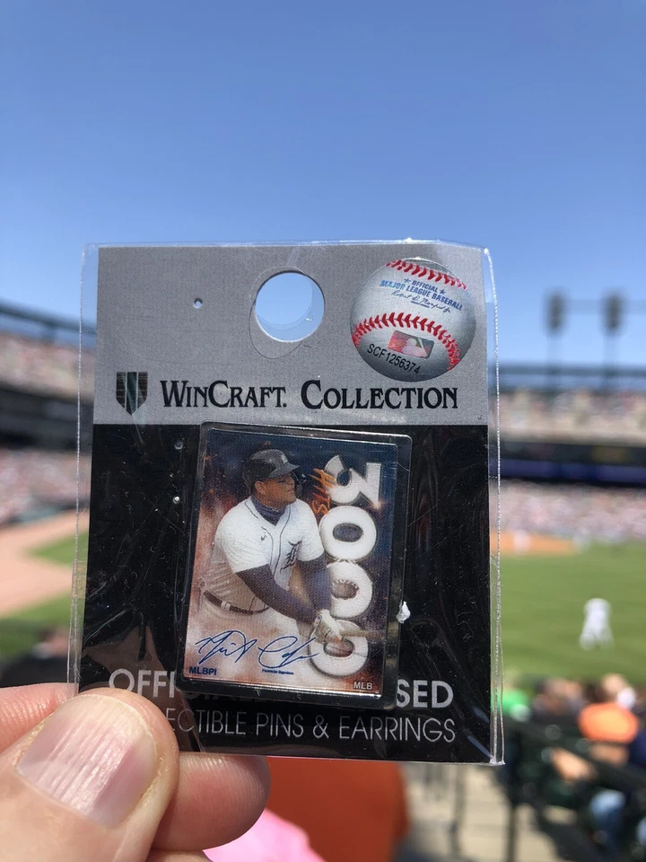 Miguel Cabrera 3,000 Hit Pin.  From Comerica Park 4/23/2022. - Image 1 of 1