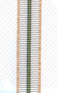 68.1 Ohm 2 Watt Resistor / RSMF 1% 68.1R / 897247 R 68-1 / Borg Indak / 100 pcs - Picture 1 of 1