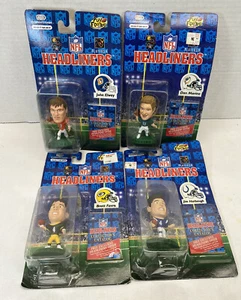 1996 NFL HEADLINERS SUPERSTAR QUARTERBACKS LOT (4) MARINO ELWAY FAVRE ++ - READ - Picture 1 of 10