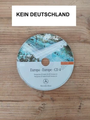 Mercedes Navigation CD Audio 50 APS NTG2 FRANCE SCHWEIZ ÖSTERREICH 2005 V6.0 - Bild 1 von 2