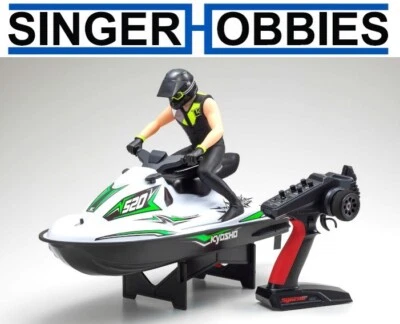 Kyosho 40211T1 Wave Chopper 2.0 Green 1/6 Scale Radio Control Boat w/ Batt HRP - Image 1 of 3