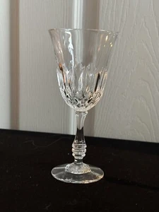 Vintage Fostoria Kimberly Water Wine Champagne Glass 24% Lead Crystal 6.5” Tall - Picture 1 of 7