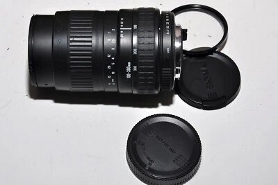 SIGMA 100-300mm F/4.5-6.7 DL. W CAPS & 55MM UV filter, lens Hood & hard case KAF - Image 1 of 4