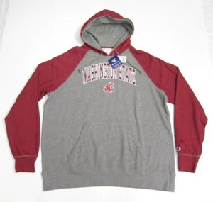New W/ Tag Champion Washington State Cougars Sweatshirt Hoodie Size 2XL (A49) - Picture 1 of 8