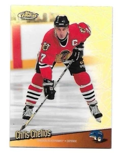 1998-99 Finest No Protector Refractors Chris Chelios - Picture 1 of 1