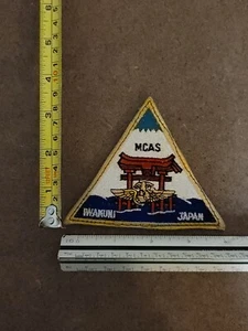 Parche edición oficial USMC MARINES MCAS IWAKUNI JAPAN AIR STATION TRIANGLE - Imagen 1 de 2