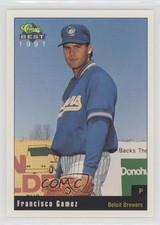 1991 Classic Best Beloit Brewers Francisco Gamez #3