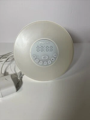 Mosche Sunrise Alarm Clock, Digital Clock, Wake Up Light with 6 Nature Sounds - Image 1 of 4