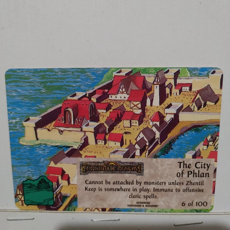 THE CITY OF PHLAN ---SPELLFIRE CCG --- RUNES & RUINS --- NM - Image 1 of 1