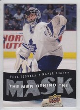 2007-08 UD SERIES VESA TOSKALA MEN BEHIND MASK #BM15 Insert Upper Deck Leafs