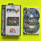 FIFA SOCCER 96 SEGA SATURN EA SPORTS CD USATO USED RETRO GAMING COMPLETO ING ENG