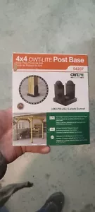 Ozco 54209 Laredo Sunset Lite 4x4 Post Base 8 Pcs - Picture 1 of 4