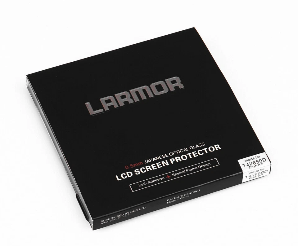 Larmor T4i 0.5mm GGS IV 4 Self-Adhesive Screen Protector for Canon EOS 650D - Image 1 of 1