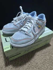 Size 7.5 - Nike Dunk Low x Union LA Passport Pack- Argon - Picture 1 of 5