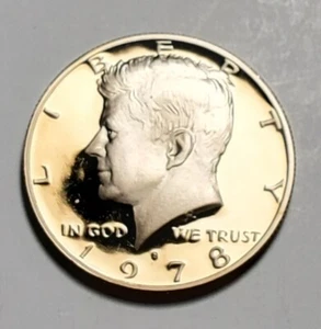 1978 S KENNEDY HALF DOLLAR PROOF UNC #C2642 - Picture 1 of 2
