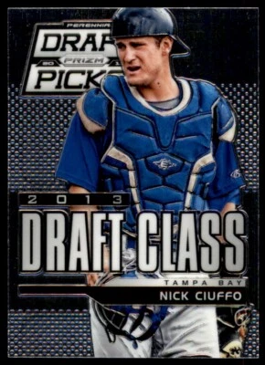 2013 Panini Prizm Perennial Draft Picks #121 Nick Ciuffo Tampa Bay Rays - Image 1 of 2
