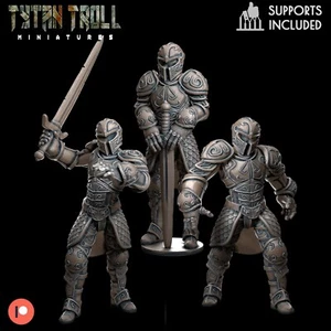 Animated Armour Rüstung Kämpfer Paladin Miniatur | D&D DnD - Bild 1 von 5