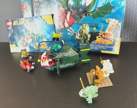 LEGO Atlantis Angler Attack 7978 Complete Set with Minifigures, Manual & Box
