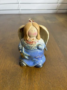 Precious Little Holiday Christmas Angel Ceramic Figurine Ornament Angel 3” - Picture 1 of 8