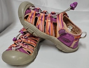 Keen Youth Sandale Newport H2 lila orange Größe 2 Wandern Camping Wassersport - Bild 1 von 17