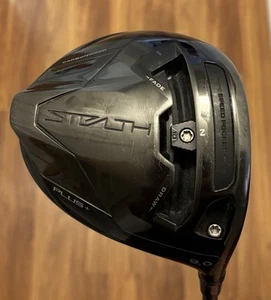 Black Taylormade Stealth Plus 9* Driver Kai’Li White 60X X-Stiff Flex Shaft Rare - Picture 1 of 12