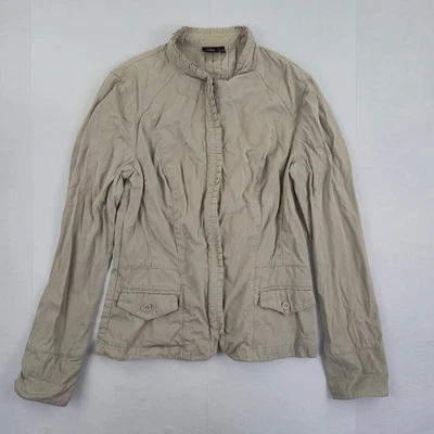 Chaqueta JASPER CONRAN JEANS 10 Beige Mujer 100% Algodón Casual - Imagen 1 de 4