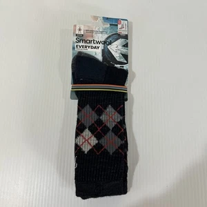 Smartwool Everyday Light Cushion Merino Wool Diamond Jim Crew Socks Unisex XL - Picture 1 of 7