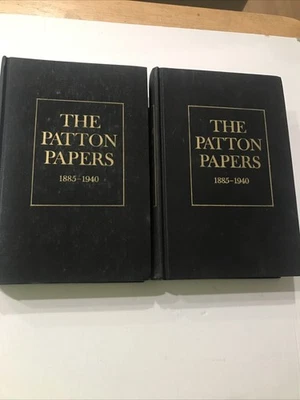 The Patton Papers 1885 - 1940 Vol 1 & 2 Set - 1972 Hardcover by Martin Blumenson Foto 1 de 4