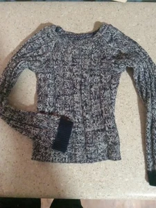 SD BJD 1/3 Sweater DOLLS OF MINE Blue Long Sleeved Ribbed Soft 1:3 - Picture 1 of 6