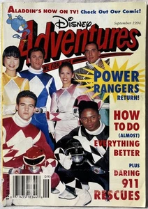 Disney Adventures Magazine September 1994 Vol 4 No 12 Power Rangers Return! - Imagen 1 de 4