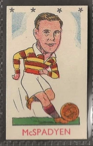 KIDDYS FAVORITES - FOOTBALL STARS 1950 (BLACK STARS) - #067 - PARTICK - MCSPADYEN - Bild 1 von 2