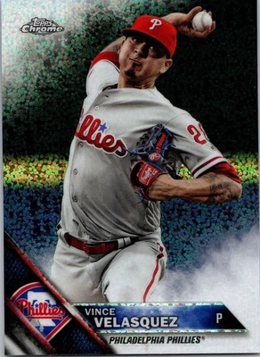 Vince Velasquez #HMT24 - - 2016 Topps Chrome Update - Philadelphia Phillies - Image 1 of 2