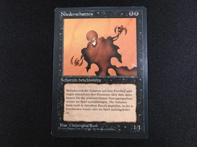 Nether Shadow German MP [FBB Revised Edition] Mtg Magic Free Tracking! - Image 1 of 2