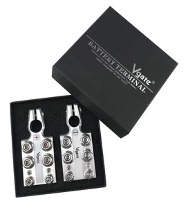 Vgate 20-Way Lead Acid Battery Post Terminal  Distribution Block Bus Bar 8 AWG - Picture 1 of 13