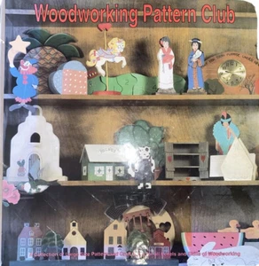 Woodworking Pattern Club Large Patterns and Craft Ideas for All Levels Binder - Picture 1 of 5