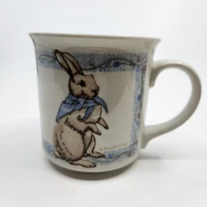 Peter Rabbit Otagiri Ceramic Coffee Mug Karen Armstrong Easter Bunny Vtg Japan - Picture 1 of 11