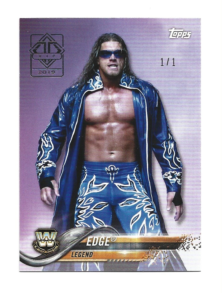 /1 2019 Topps Transcendent VIP Party 2018 WWE Then Now Forever #192 Edge NXT AEW - Image 1 of 1