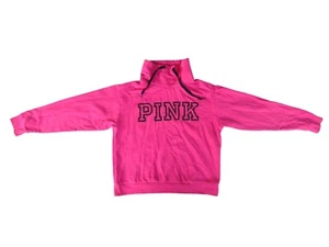 Victoria's Secret Women's Designer Hot Pink Black Cotton Jumper - Size Small - Picture 1 of 8