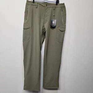 Free Solider Pants Men Size 40 Army Green Cargo Workwear Tactical Fleece Lined - Picture 1 of 11