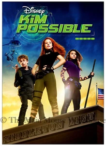 High School Spy Heroine Disney Channel Kim Possible New Live Action Movie on DVD - Picture 1 of 1