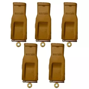 5 Heavy Duty Abrasion Excavator/Loader Bucket Tooth Fits Cat J300 9N-4303 1U3302 - Picture 1 of 3