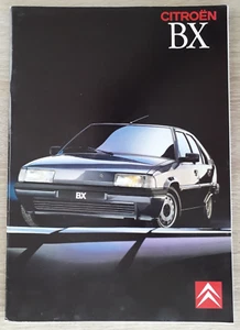 Citroen BX Range Brochure 1989 - TE TGE TGS TZS TGD TZD GTi Turbo 4x4 16 Valve - Picture 1 of 12
