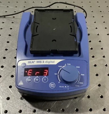 Agitador de microplaca digital IKA MS 3  Foto 1 de 2